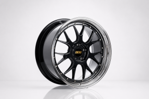 BMW 5 Series Wheels - BBS - LM-R - Black w/ Blue Metallic Flake / Diamond Cut Lip - `03-`10