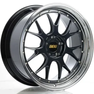 BMW 6 Series Wheels - BBS - LM-R - Black w/ Blue Metallic Flake / Diamond Cut Lip - `04-`10