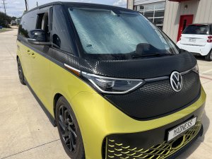 Volkswagen ID. Buzz Windshield Sunshade/ Reflector - BlackOut Sunshade - Roll Up