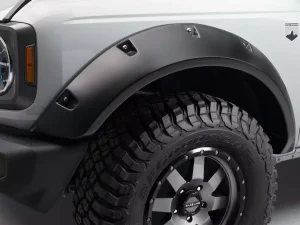 Nissan Frontier Fender Flares - Front - Bushwacker - Pocket Style - Black - `22-`24