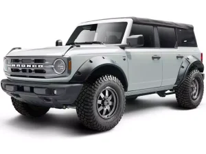 Nissan Frontier Fender Flares - Front - Bushwacker - Pocket Style - Black - `22-`24