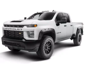 Nissan Frontier Fender Flares - Front - Bushwacker - Pocket Style - Black - `22-`24