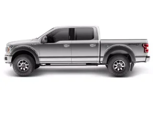 Chevrolet Silverado 1500 Mud Flaps - Rear - Bushwacker - Trail Armor, Pocket/Rivet Style - Black - `19-`22 Chevrolet Silverado 1500 Mud Flaps - Rear - Bushwacker - Trail Armor, Pocket/Rivet Style - Black - `19-`22