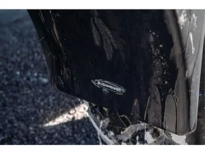 Chevrolet Silverado 1500 Mud Flaps - Rear - Bushwacker - Trail Armor, Pocket/Rivet Style - Black - `19-`22 Chevrolet Silverado 1500 Mud Flaps - Rear - Bushwacker - Trail Armor, Pocket/Rivet Style - Black - `19-`22