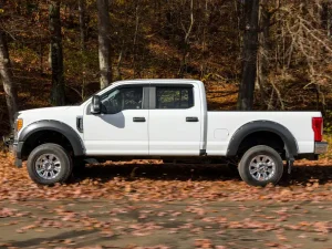 Chevrolet Silverado 1500 Mud Flaps - Rear - Bushwacker - Trail Armor, Pocket/Rivet Style - Black - `19-`22 Chevrolet Silverado 1500 Mud Flaps - Rear - Bushwacker - Trail Armor, Pocket/Rivet Style - Black - `19-`22