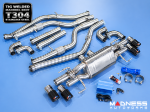 Alfa Romeo Giulia Performance Exhaust - 2.9L QV Model - Corsa Forza Performance Alfa Romeo Giulia Performance Exhaust - 2.9L QV Model - Corsa Forza Performance