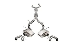 Cadillac CT5-V Performance Exhaust - Cat Back - CORSA Performance - Xtreme Valved - No Tips - `20+