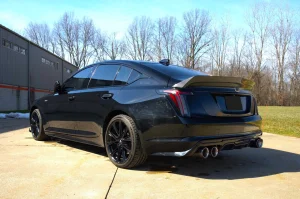Cadillac CT5-V Performance Exhaust - Cat Back - CORSA Performance - Xtreme Valved - Black Tips - `20+
