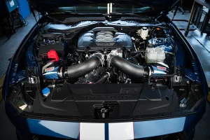 Ford Mustang GT Performance Air Intake - Inlet Ducts Only - CORSA Performance - Carbon Fiber - Matte - `24-`25