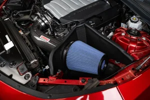 Chevrolet Camaro SS Performance Air Intake - CORSA Performance - Oiled Open Element - Carbon Fiber - `16-`24