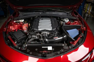 Chevrolet Camaro SS Performance Air Intake - CORSA Performance - Oiled Open Element - Carbon Fiber - `16-`24