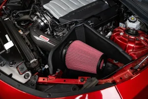 Chevrolet Camaro SS Performance Air Intake - CORSA Performance - Dry Open Element - Carbon Fiber - `16-`24