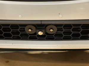 Jeep Renegade License Plate Mount - Platypus - Grille Mount