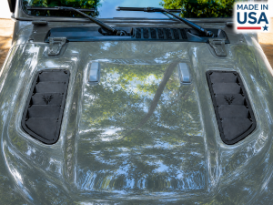 Jeep Gladiator Hood Vent Kit - Valkyrie Off Road Gear Jeep Gladiator Hood Vent Kit - Valkyrie Off Road Gear