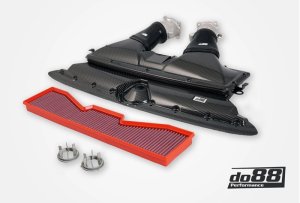 Audi RS6 Performance Air Intake - do88 - Carbon Fiber Intake System + Hybrid Air Straighteners - Carbon Fiber - `20-`27