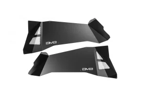 Jeep Wrangler JK Inner Fenders - Rear - DV8 Offroad - Satin Black - `07-`18