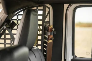 Jeep Wrangler JL Molle Panels - Rear Window - DV8 Offroad - Pocketed - `18-`25