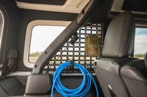 Jeep Wrangler JL Molle Panels - Rear Window - DV8 Offroad - Pocketed - `18-`25