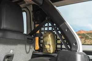 Jeep Wrangler JL Molle Panels - Rear Window - DV8 Offroad - Pocketed - `18-`25