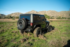 Jeep Wrangler JK Bumper - Rear - DV8 Offroad - FS-7 Seroes Mid-Width - `07-`18