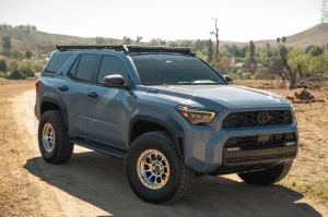 Toyota 4Runner Light Bar Mounts - DV8 Offroad - Cutout Fairing for DV8 Roof Rack - `25-`26