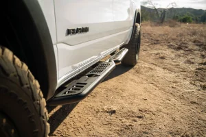 RAM 1500 Side Steps - DV8 Offroad - OE Plus - Black - `19-`24