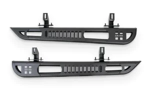 Jeep Wrangler JL Rock Slider Steps - DV8 Offroad - OE Plus - 2-Door - 2018+ 