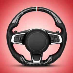 Jaguar F-Type Steering Wheel - Carbon Fiber  