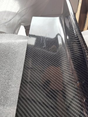 Alfa Romeo Giulia Side Skirts - Carbon Fiber - Estremo - Feroce Carbon - Scratch & Dent