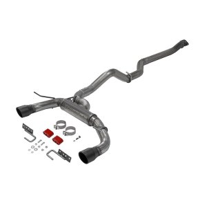 Ford Bronco Performance Exhaust - Cat Back - Dual Exit - Flowmaster - FX - Black Tip Ford Bronco Performance Exhaust - Cat Back - Dual Exit - Flowmaster - FX - Black Tip