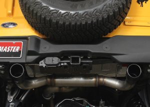 Ford Bronco Performance Exhaust - Cat Back - Dual Exit - Flowmaster - FX - Black Tip Ford Bronco Performance Exhaust - Cat Back - Dual Exit - Flowmaster - FX - Black Tip