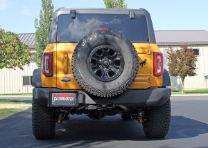Ford Bronco Performance Exhaust - Cat Back - Dual Exit - Flowmaster - FX - Black Tip Ford Bronco Performance Exhaust - Cat Back - Dual Exit - Flowmaster - FX - Black Tip