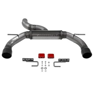 Ford Bronco Performance Exhaust - Axle Back - Dual Exit - Flowmaster - FX - Black Tip Ford Bronco Performance Exhaust - Axle Back - Dual Exit - Flowmaster - FX - Black Tip