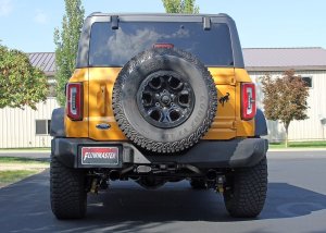 Ford Bronco Performance Exhaust - Axle Back - Dual Exit - Flowmaster - FX - Black Tip Ford Bronco Performance Exhaust - Axle Back - Dual Exit - Flowmaster - FX - Black Tip