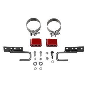 Ford Bronco Performance Exhaust - Cat Back - Dual Exit - Flowmaster - Outlaw - Black w/ Polished Tip - 4-Door Ford Bronco Performance Exhaust - Cat Back - Dual Exit - Flowmaster - Outlaw - Black w/ Polished Tip - 4-Door