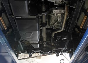 Ford Bronco Performance Exhaust - Cat Back - Dual Exit - Flowmaster - Outlaw - Black w/ Polished Tip - 4-Door Ford Bronco Performance Exhaust - Cat Back - Dual Exit - Flowmaster - Outlaw - Black w/ Polished Tip - 4-Door