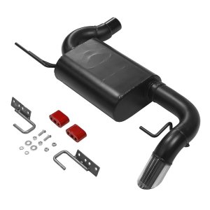 Ford Bronco Performance Exhaust - Cat Back - Axle Exit - Flowmaster - American Thunder - Black w/ Polished Tip Ford Bronco Performance Exhaust - Cat Back - Axle Exit - Flowmaster - American Thunder - Black w/ Polished Tip