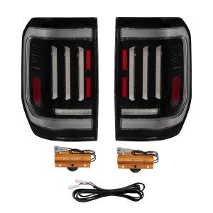 Ford Maverick LED Tail Lights - Smoked - Form Lighting - 2022+