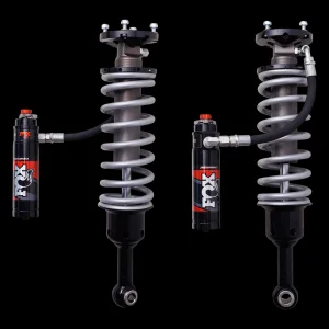 Toyota Land Cruiser Coilover Suspension Kit - Front - FOX - 2.5 Performance Elite - Black - `24-`27