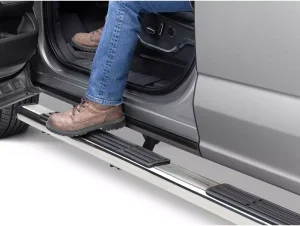 Ford F-350 Side Steps - Go Rhino - 6" OE Xtreme - Polished Finish - Crew Cab `99-`16