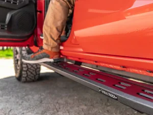 Dodge Ram 1500 Running Boards - Go Rhino - RB20 Slim Line - Bedliner Coat - `09-`14