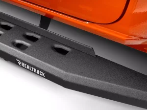 Dodge Ram 1500 Running Boards - Go Rhino - RB20 Slim Line - Bedliner Coat - `09-`14