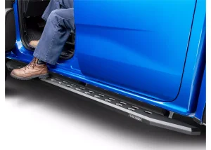 Dodge Ram 1500 Running Boards - Go Rhino - RB20 Slim Line - Bedliner Coat - `09-`14