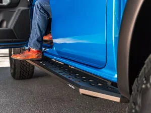 Ford F-350 Running Boards - Go Rhino - RB20 - Textured Black - `99-`16