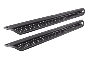Dodge Ram 1500 Side Steps - Go Rhino - Dominator Extreme D1 - Textured Black - `09-`19