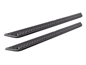 Ford F-350 Side Steps - Go Rhino - Dominator Extreme DSS - Textured Black - `99-`16