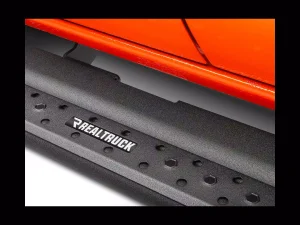 Ford F-350 Side Steps - Go Rhino - Dominator Extreme DSS - Textured Black - `99-`16