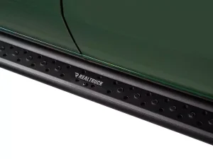 Dodge Ram 1500 Quad Cab Pickup Side Steps - Go Rhino - Dominator Extreme DSS - Textured Black - `09-'23