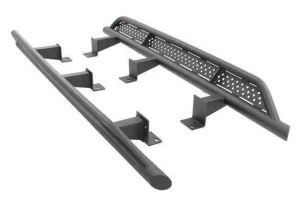 Toyota 4Runner Side Steps - Go Rhino - Frame Mounted Sliders - Textured Black - `14-`24