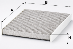 Alfa Romeo Giulia Cabin Filter - Premium w/ Carbon